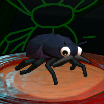 Pencil Mustache (Black) preview