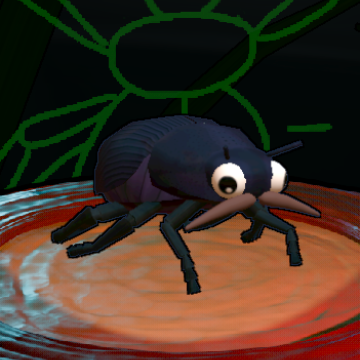 Pencil Mustache (Brown) preview