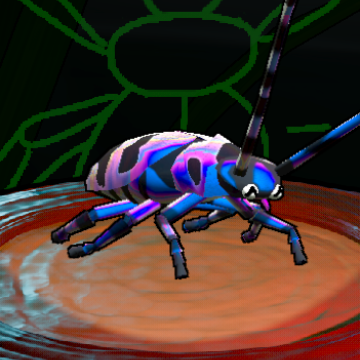 Iridescent Negative Longhorn preview