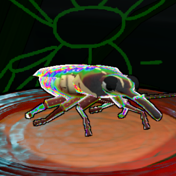 Iridescent Long-nosed Weevil preview