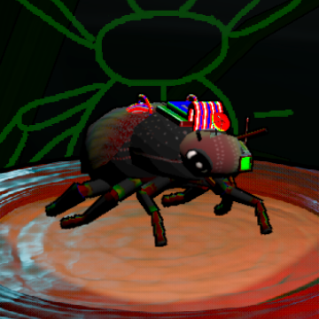 Iridescent Negative Cyborg preview