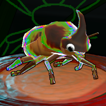 Iridescent Rhino preview