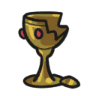 Broken Gold Goblet