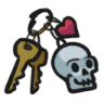 Skeleton Keychain