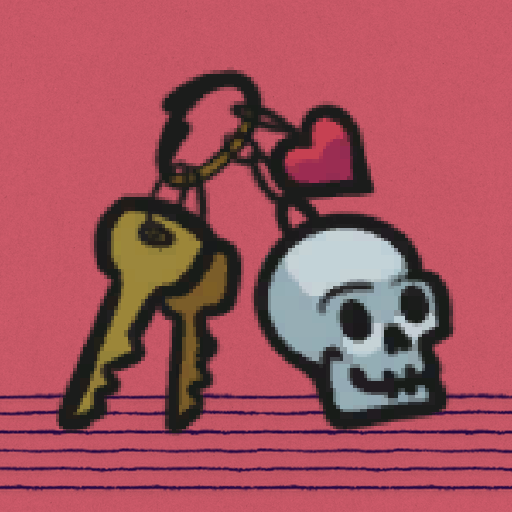 Skeleton Keychain preview